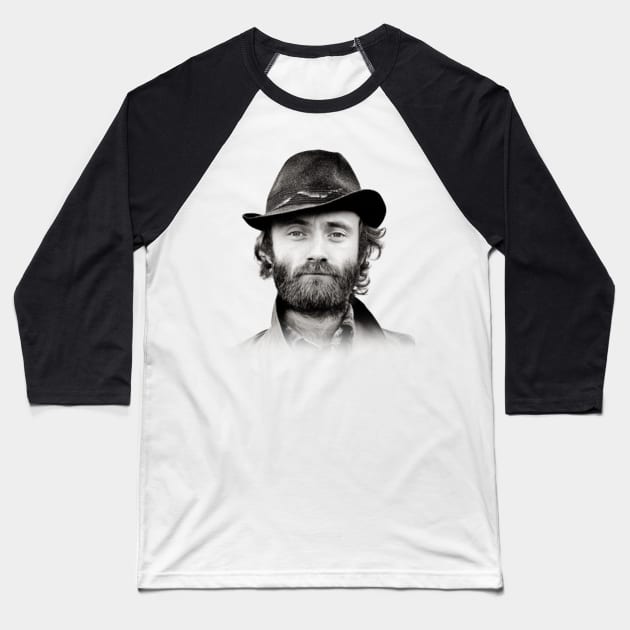 Phil Collins Black - Vintage Baseball T-Shirt by tamisanita